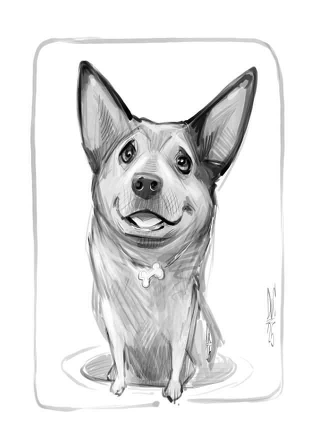 Dog and cat caricatures pet caricature illustration art in Toronto and GTA Ontario Canada