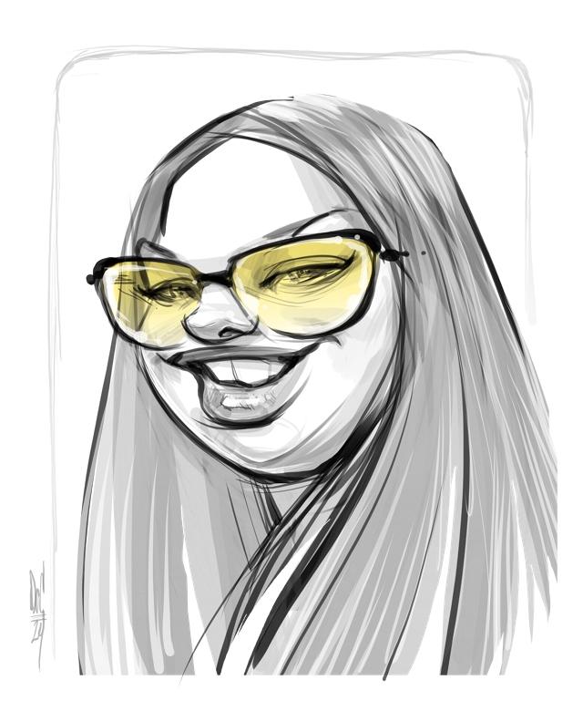 Digital caricatures in Toronto