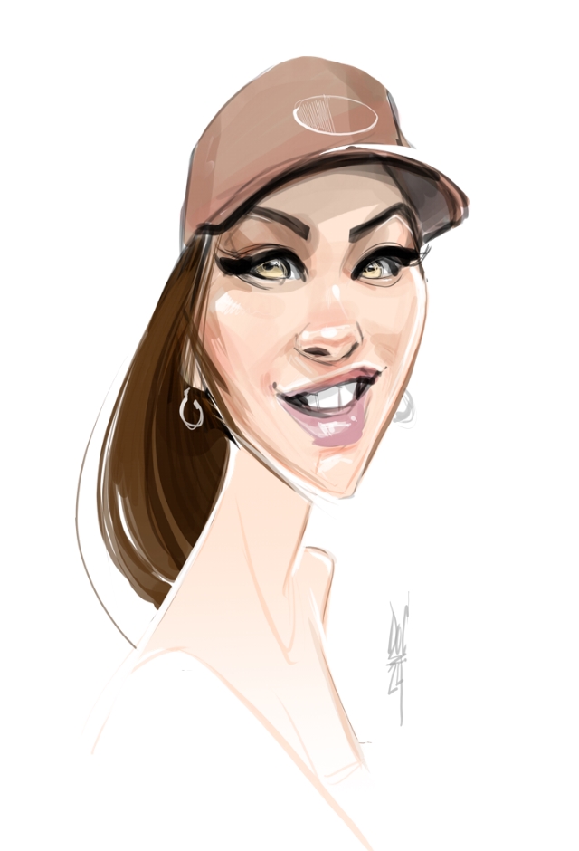 Digital caricatures in Toronto
