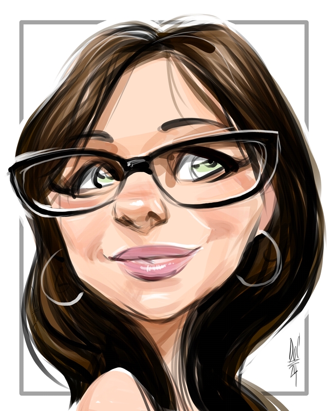 Digital caricatures in Toronto