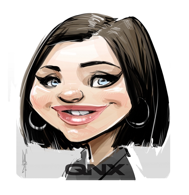 Digital caricatures in Toronto