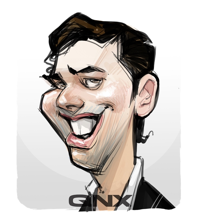 Digital caricatures in Toronto