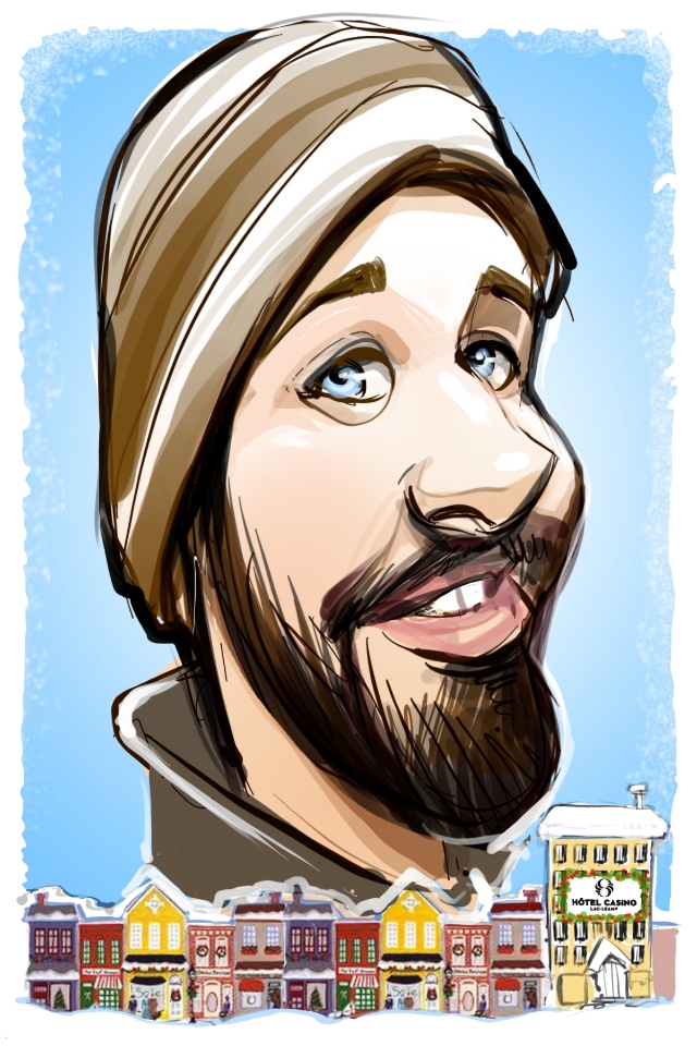 Digital caricatures in Toronto