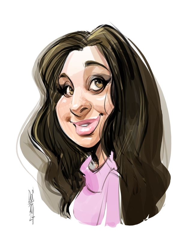 Digital caricatures in Toronto