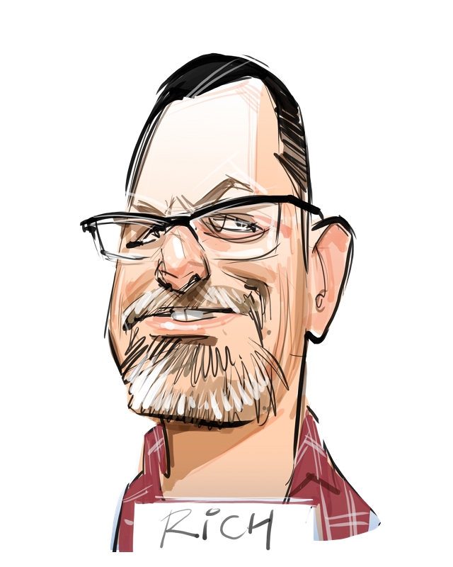 Digital caricatures in Toronto