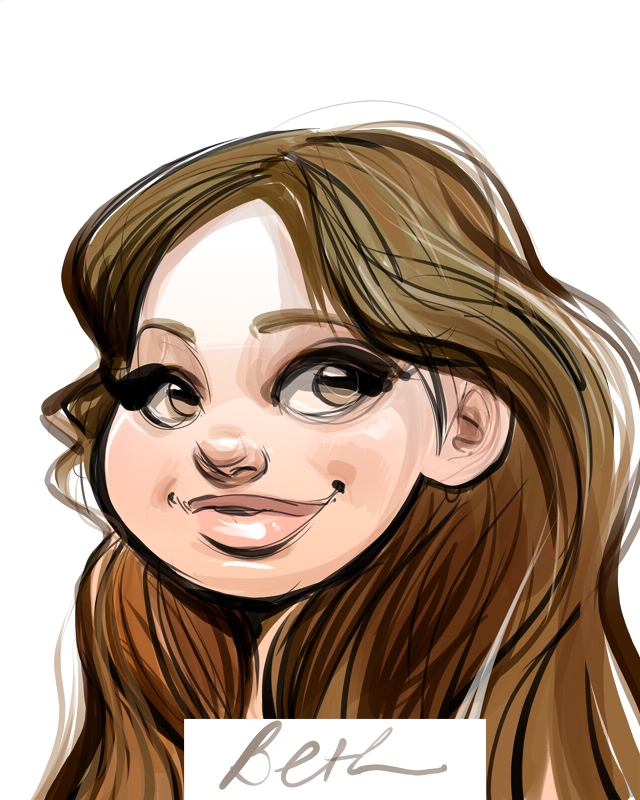 Digital caricatures in Toronto