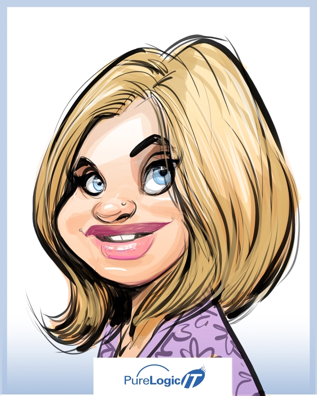 Digital caricatures in Toronto
