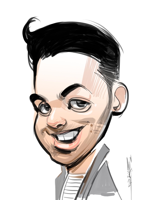 Digital caricatures in Toronto