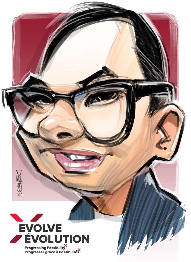 Digital caricatures in Toronto