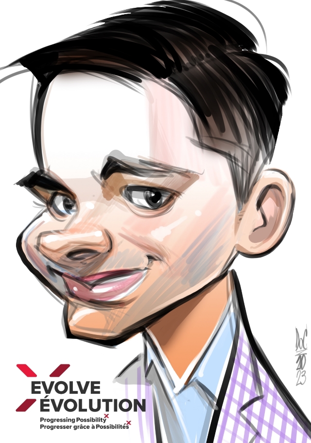 Digital caricatures in Toronto