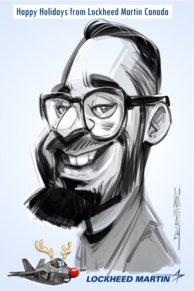 Digital caricatures in Toronto