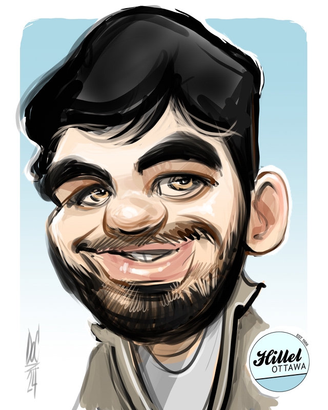 Digital caricatures in Toronto