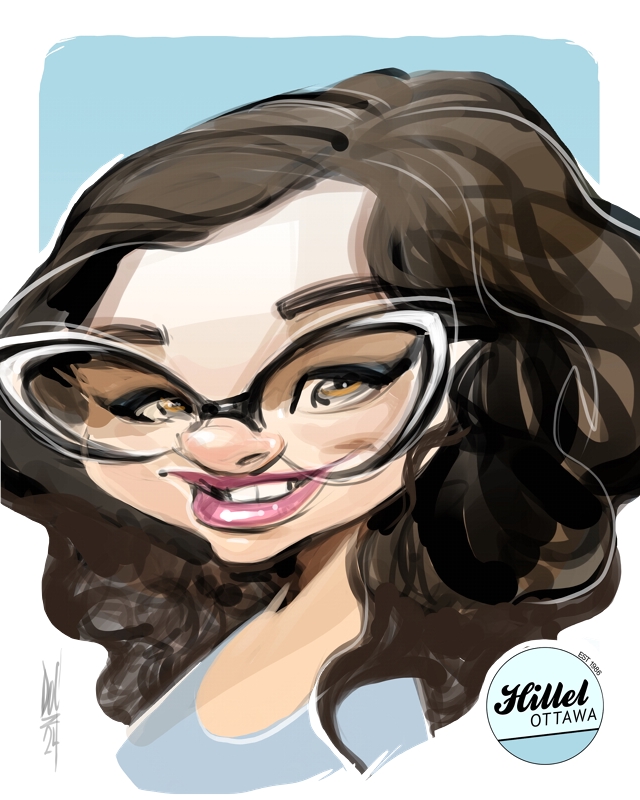 Digital caricatures in Toronto