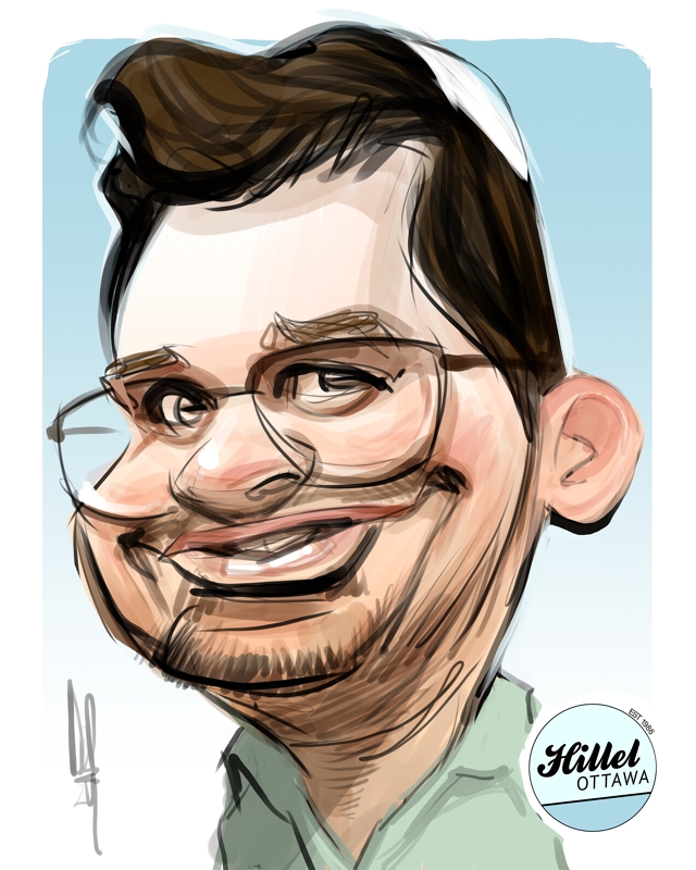 Digital caricatures in Toronto