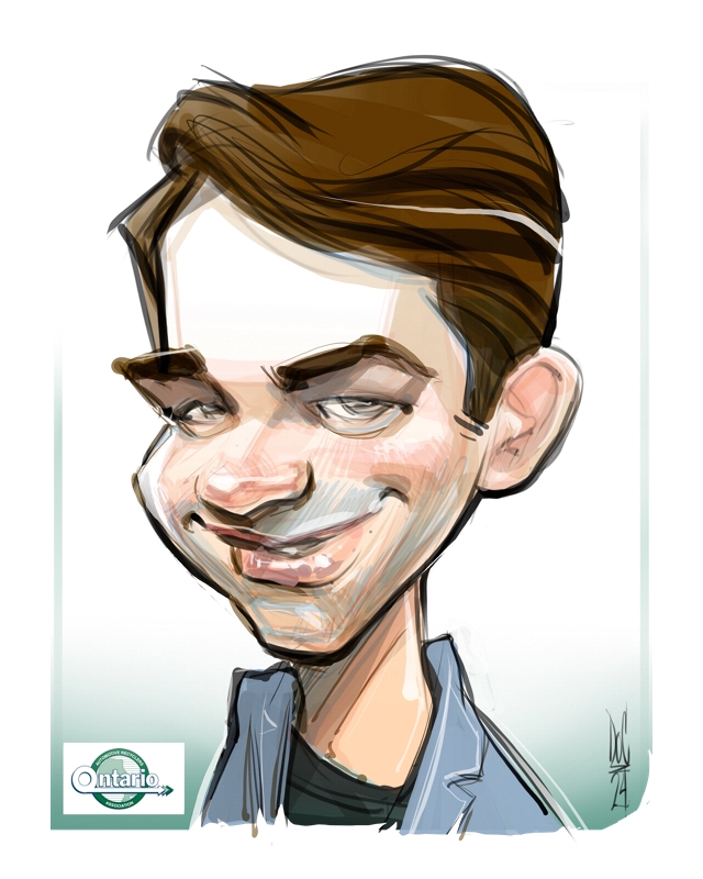 Digital caricatures in Toronto