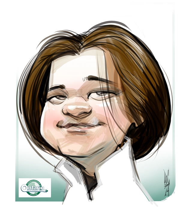 Digital caricatures in Toronto